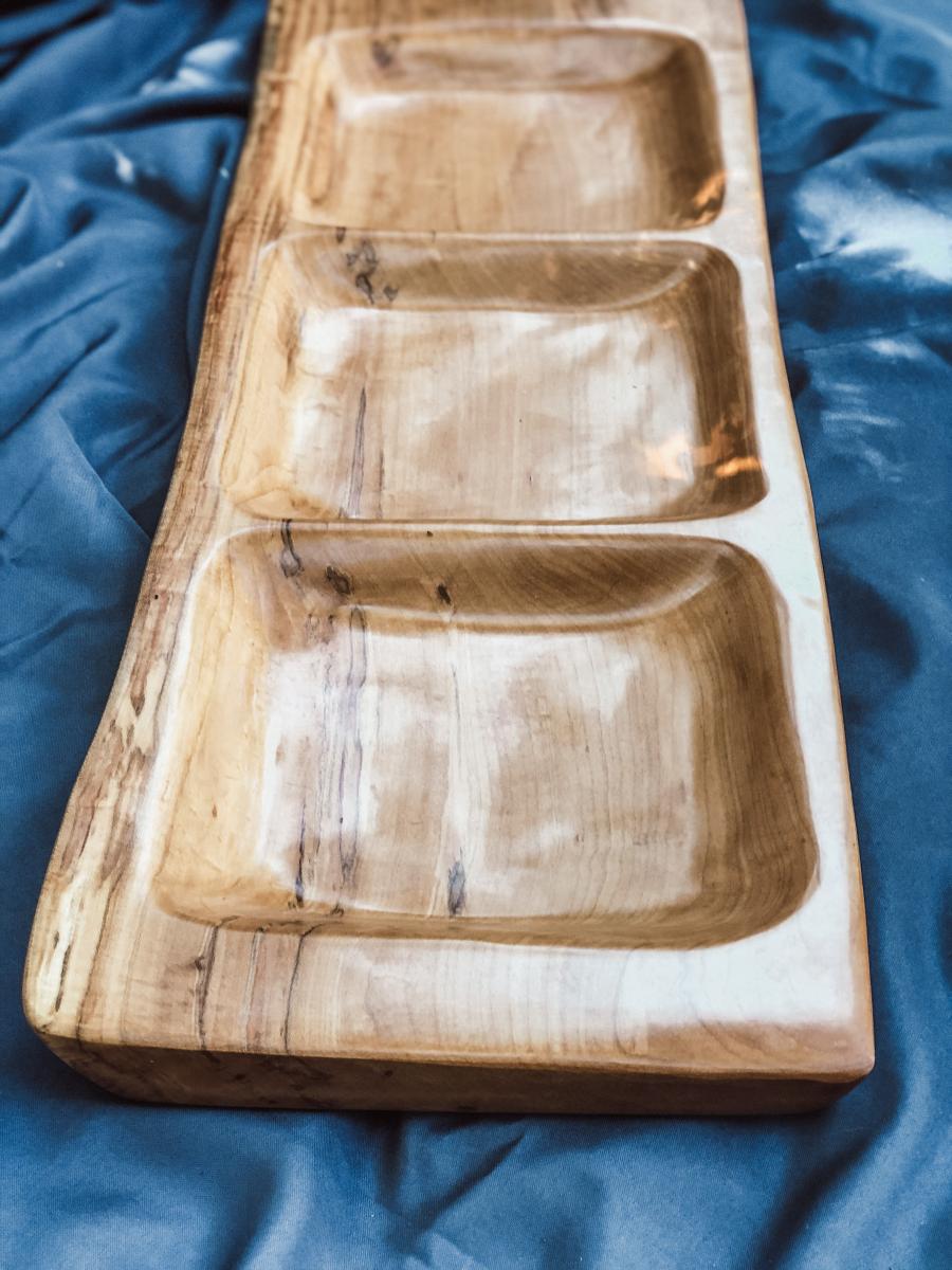 Richland Avenue Maple Platter picture