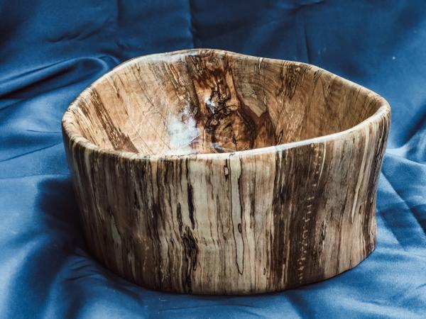 Circular Sugar Maple Fruit Bowl picture