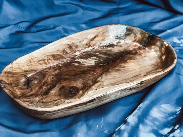 Large Knotted Maple Bowl picture