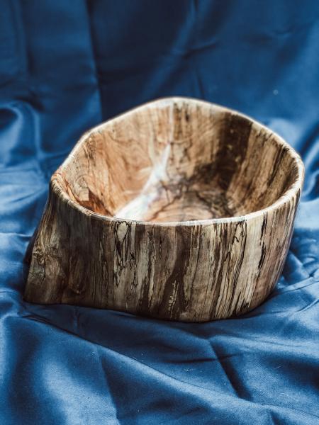 Circular Sugar Maple Fruit Bowl picture