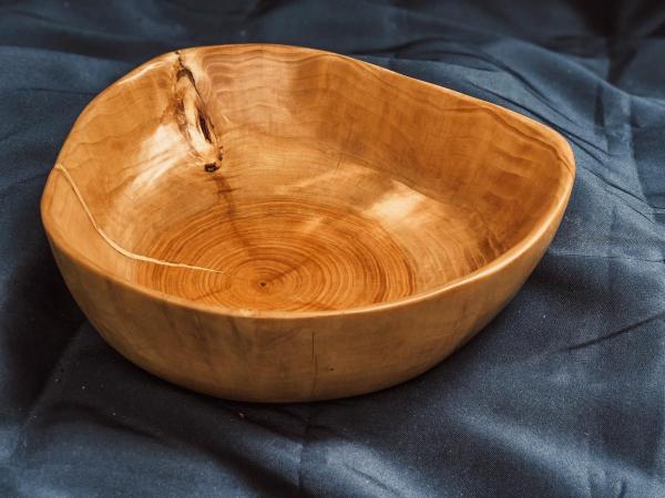 Small Round Gingko Fruit Bowl picture