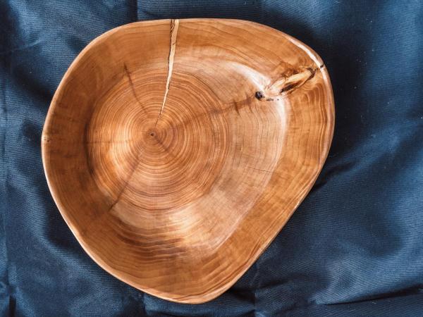 Small Round Gingko Fruit Bowl picture