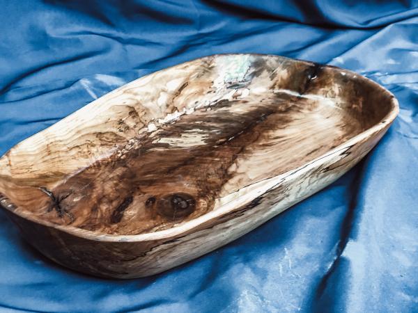 Large Knotted Maple Bowl picture