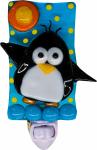 Penguin with Hair Nightlight