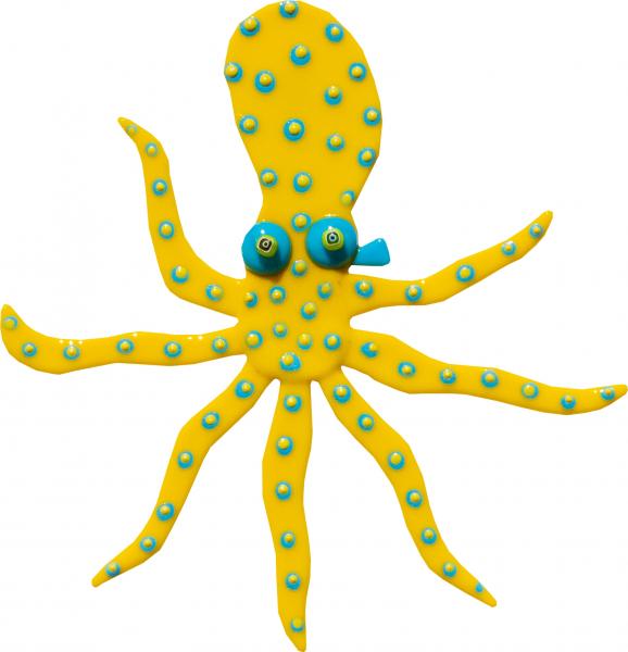 Octopus - Small - Yellow