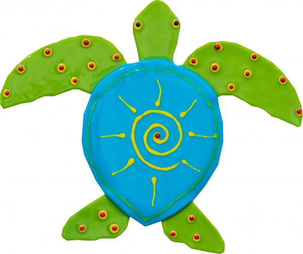 Sea Turtle - Medium - Aqua picture