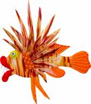 Lion Fish - Large - Brown - Limited Edition