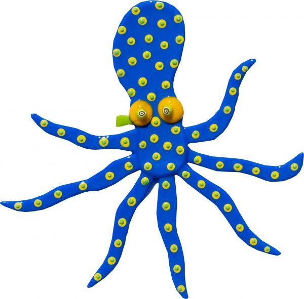 Octopus - Small - Blue