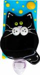 Fat Cat Nightlight- Black