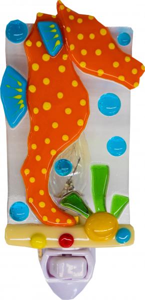 Sea Horse Nightlight- Orange picture