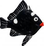 Reef Damsel - Small - Black/White Spot