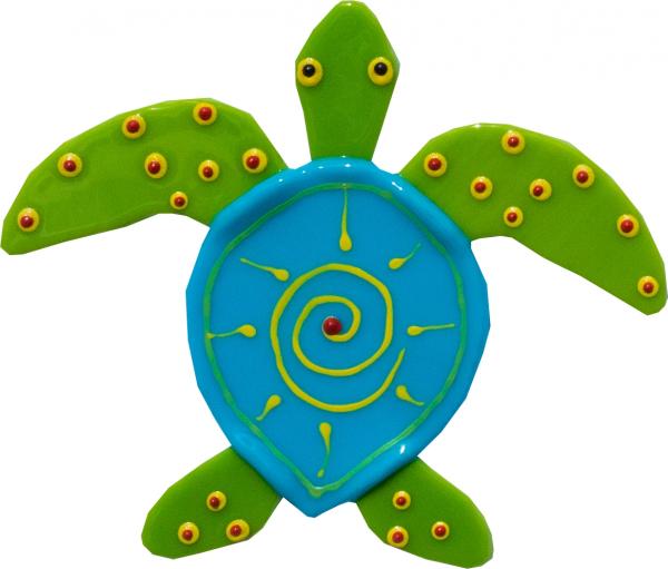 Sea Turtle - Small - Aqua picture