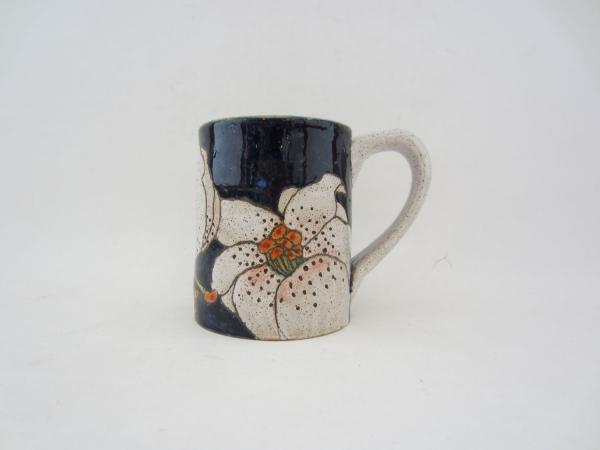 Blue Lily Mug