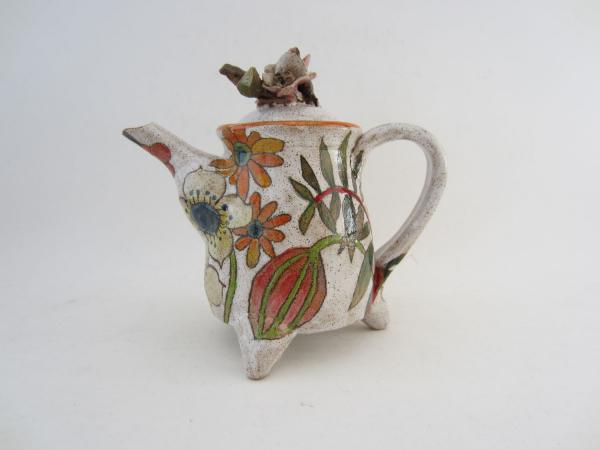 Flowers & Pigment Teapot