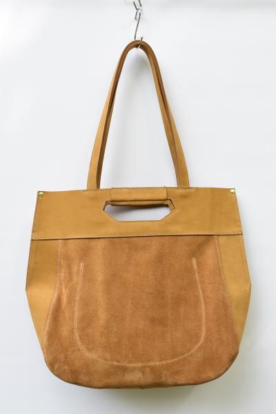 Maya Leather and Suede Tote picture