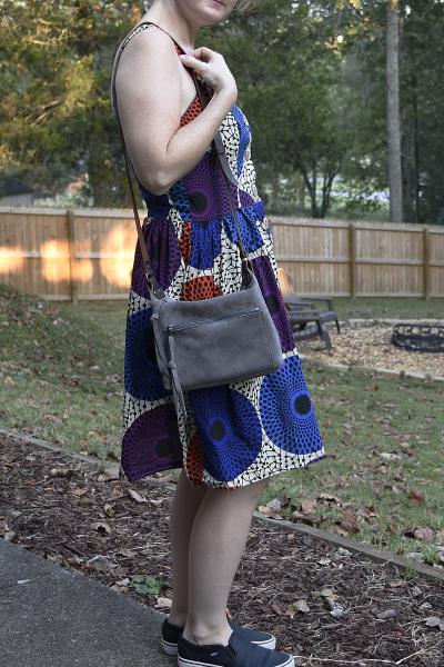 Zoey Crossbody Bag - Suede and Leather Crossbody picture