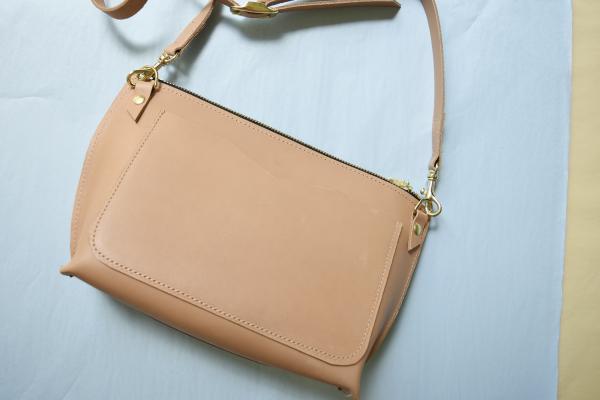 Busy Bee Minimalist Leather Crossbody picture