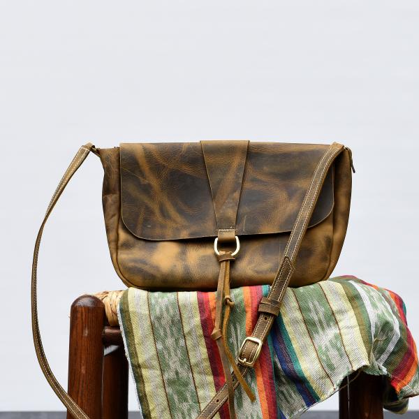 Penny Leather Crossbody Bag picture