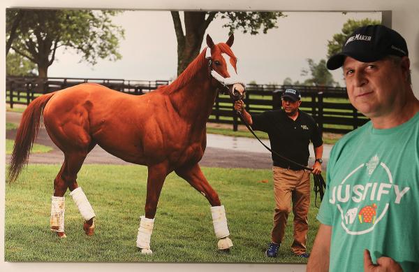 0263, Justify, 2018 Triple Crown Champion, Winstar Farm, Versailles, Kentucky picture