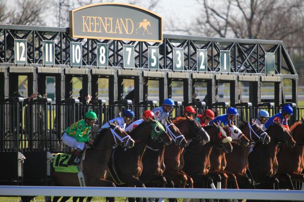 #1320, "And They're Off!", Keeneland Race Course, Lexington, Kentucky picture