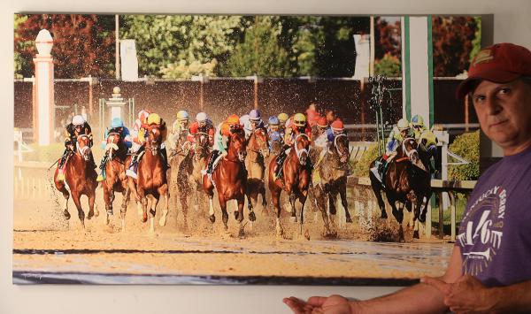 #8728, "Derby Front Stretch", 143rd Kentucky Derby, Churchill Downs, Kentucky picture