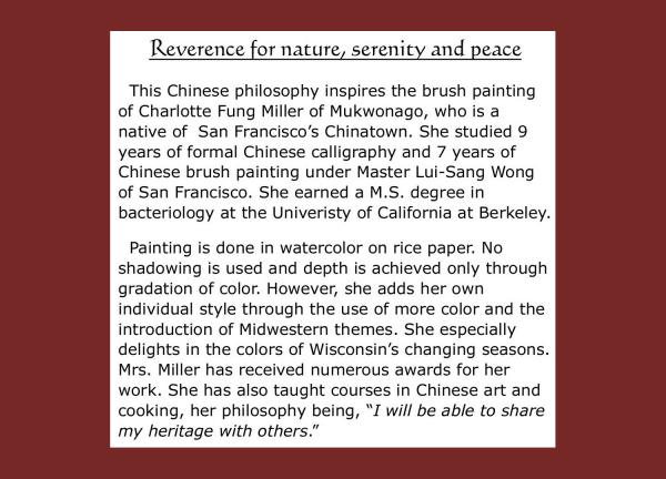 Charlotte Fung Miller Bio