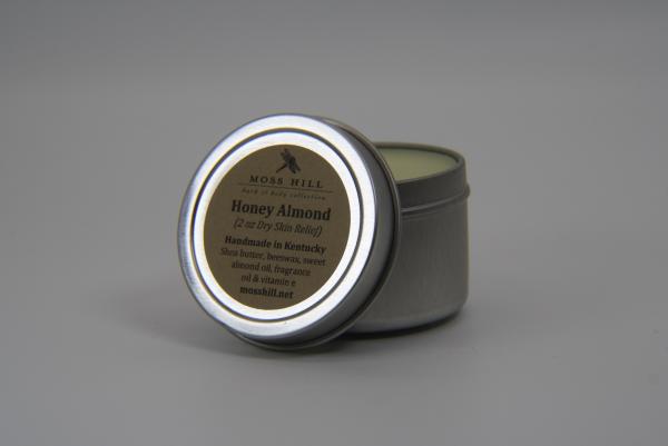 Dry Skin Relief 2 oz tin-Honey Almond
