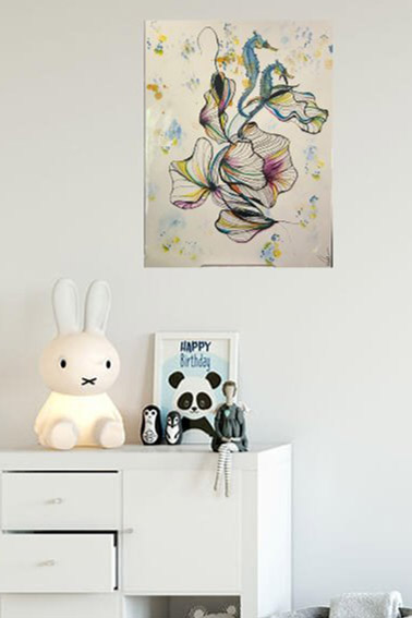 Seahorse Floral picture