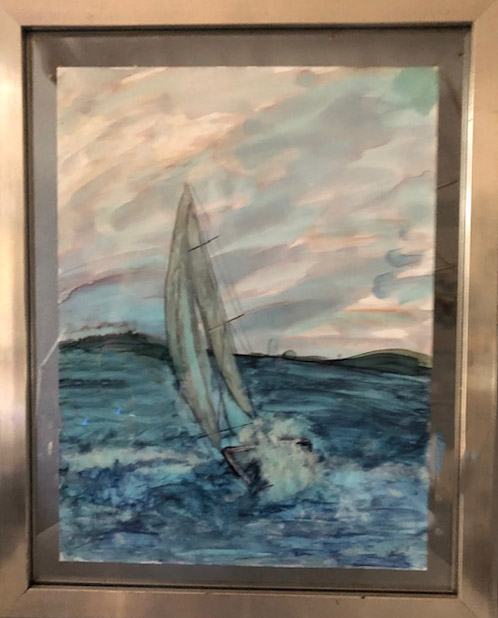 Sail On - Framed picture