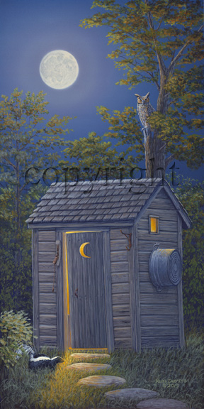 "Under the Moonlight"  - Giclee Canvas picture