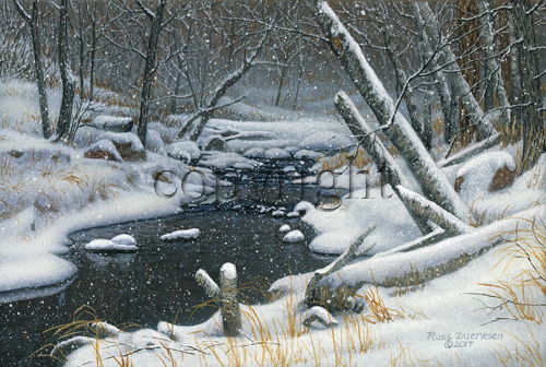 "Let it Snow"  - Giclee Canvas picture