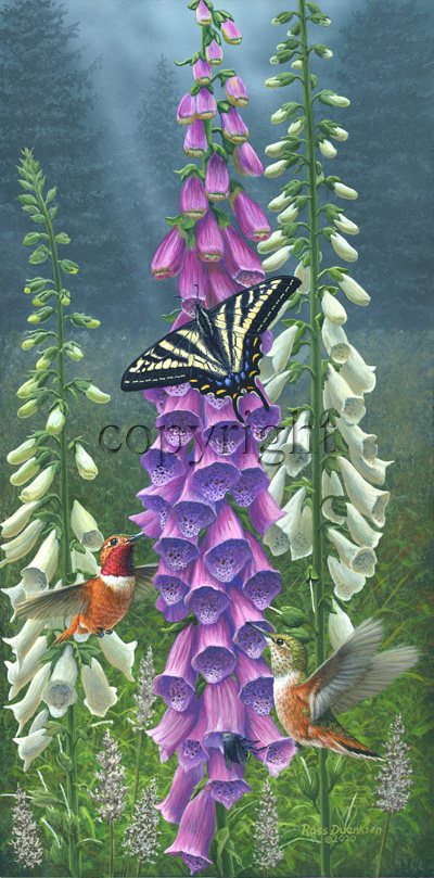 "Little Treasures" - Giclee Canvas picture