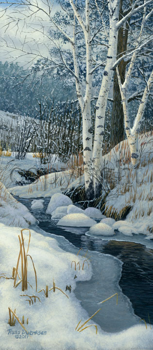 "Winter Creek"  - Giclee Canvas