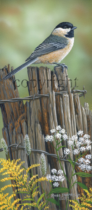 "Favorite Perch" - Giclee Canvas picture