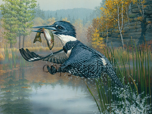 "The Catch" - Giclee Canvas picture