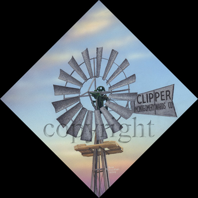 "Clipper" - Giclee Canvas picture