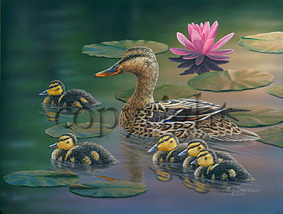"Mother's Care"  - Giclee Canvas