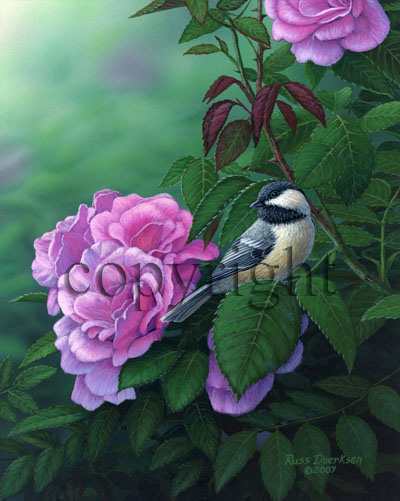 "In Full Bloom" - Giclee Canvas picture