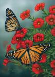 Monarchs - Canvas Giclee