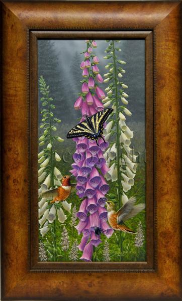 "Little Treasures" - original acrylic painting picture