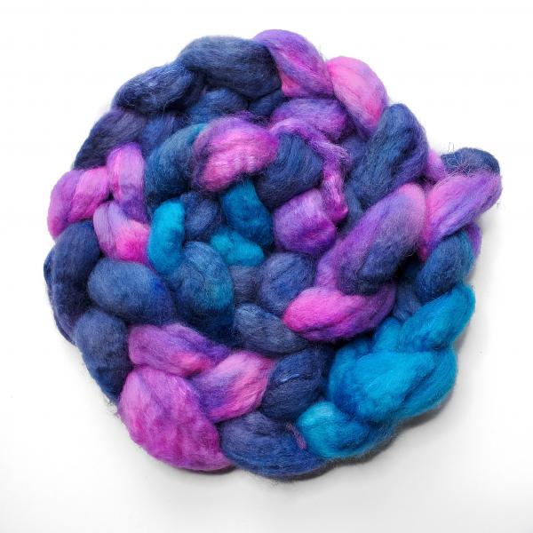 Orion - Unspun Roving - 4 oz, 70% Bluefaced Leicester 30% Nylon