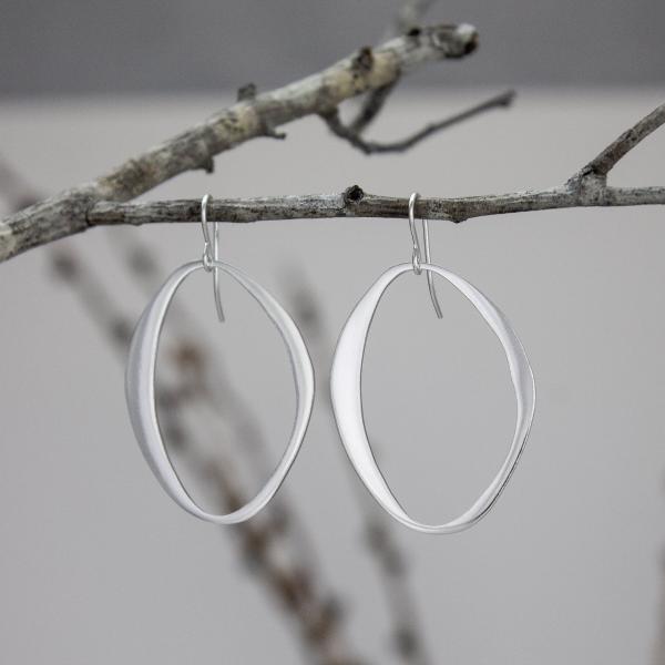 Abstract Circle Earrings