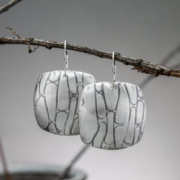 Brooklyn Convex Square Earrings