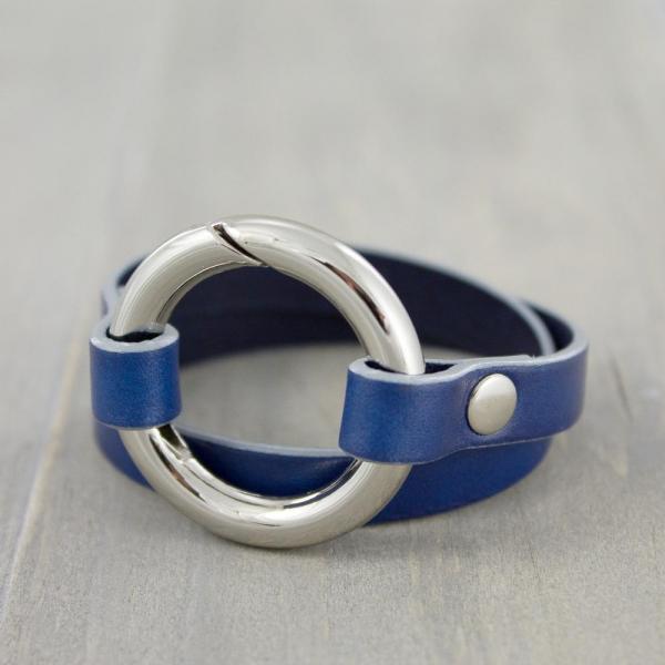 Royal Blue Spring Gate Bracelet