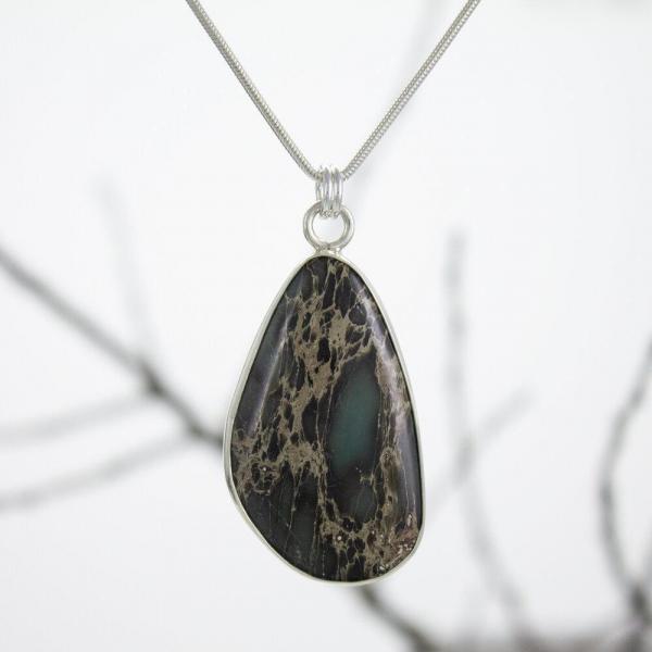 Impression Jasper Pendant