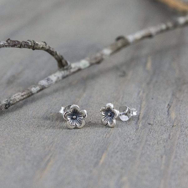 Cherry Blossom Post Earrings