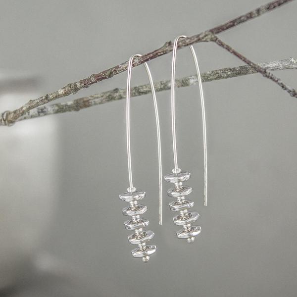 Stacked Sterling Earrings