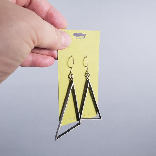 Shapes Earrings w/ Big Triangles picture