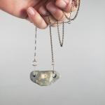 Long Pebble Necklace