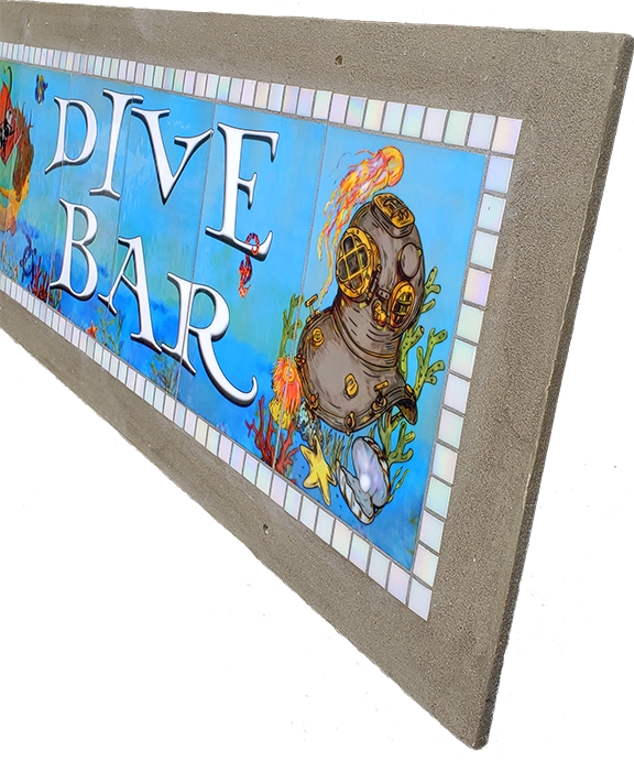 Dive Bar - Never Fade Sign for Home or Patio picture